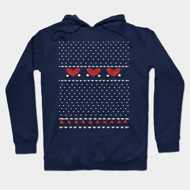 Christmas vacation store heart sweater